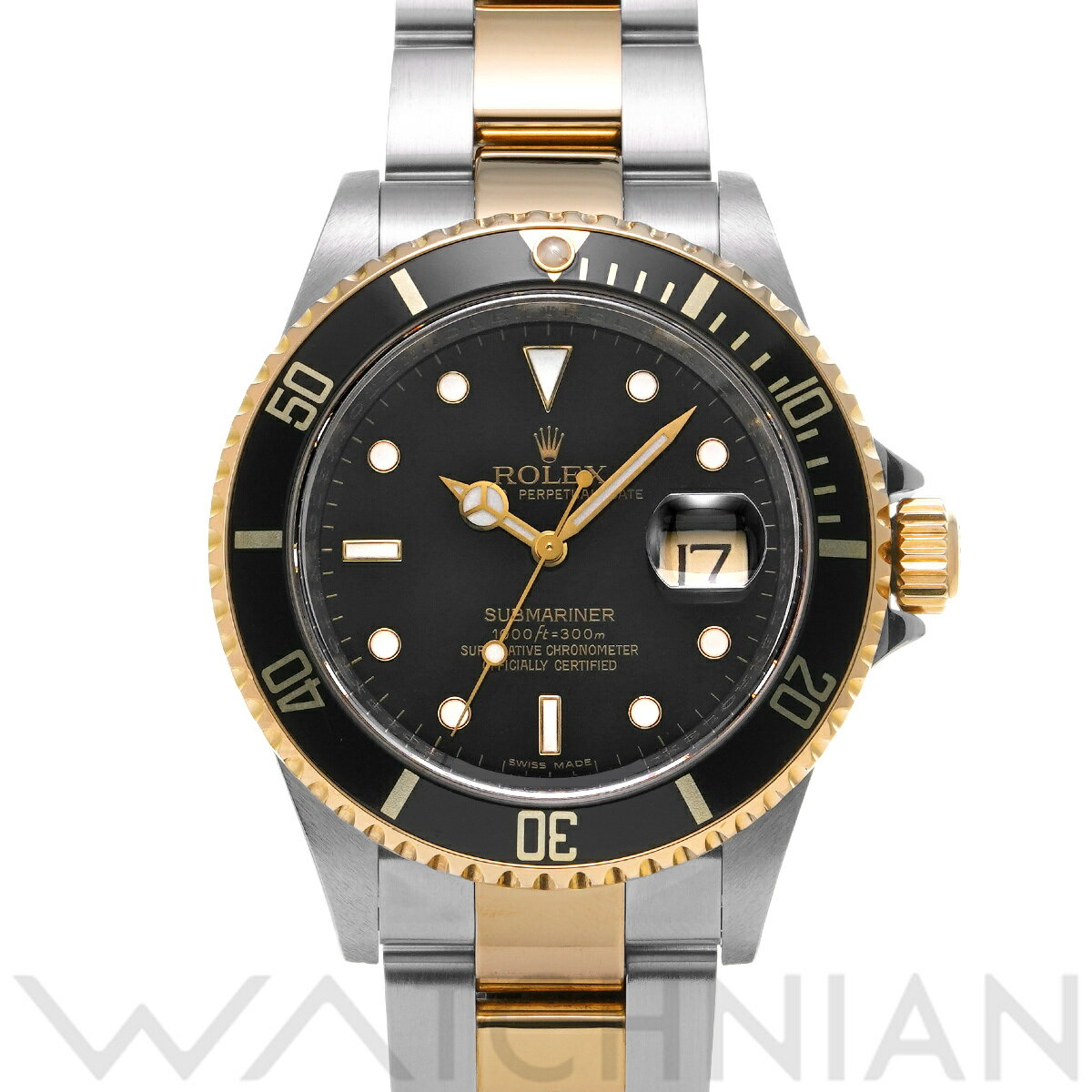 【5種選べるクーポン】【ローン60回払い無金利】【中古】 ロレックス ROLEX サブマリーナ デイト 16613LN M番(2008年頃製造) ブラック メンズ 腕時計 ロレックス 時計 高級腕時計 ブランド
