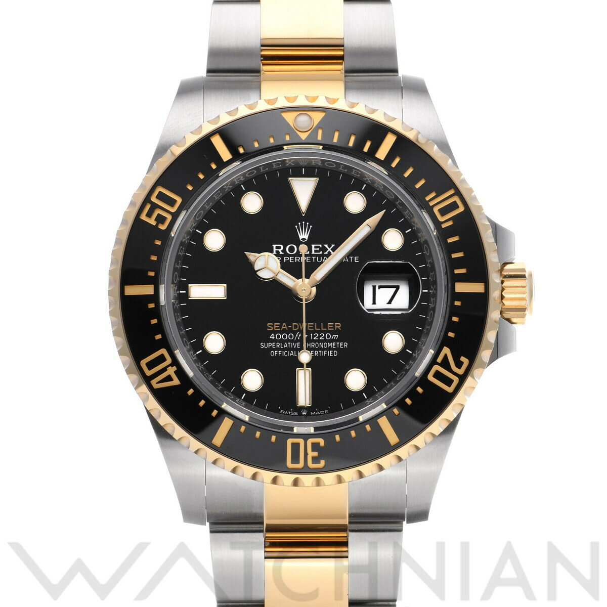 【全品ポイント2倍 5/30】【ローン60回払い無金利】【中古】 ロレックス ROLEX シードゥエラー 126603 ランダムシリアル ブラック メンズ 腕時計 ロレックス 時計 高級腕時計 ブランド