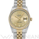 【ローン60回払い無金利】【中古】 ロレックス ROLEX デイトジャスト 16233G T番(1996年頃製造) シャンパン/ダイヤモンド メンズ 腕時計 ロレックス 時計 高級腕時計 ブランド