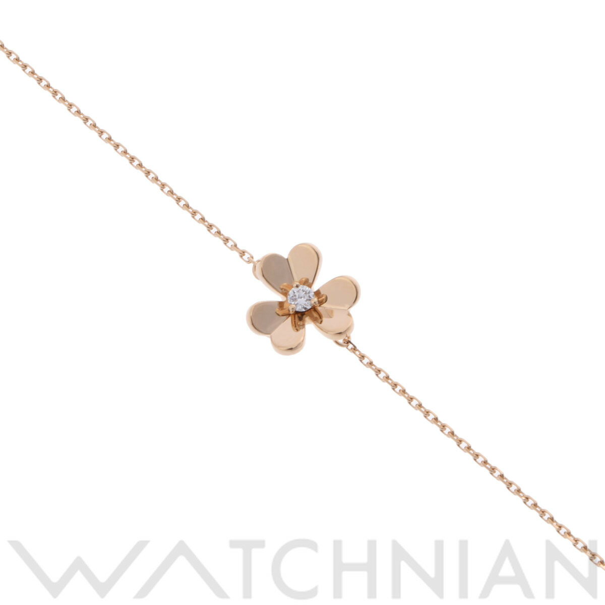 【ローン60回払い無金利】【中古】 ヴァン クリーフ&アーペル Van Cleef & Arpels フリヴォルブレスレット 1PD VCARP0J200 K18イエローゴールド ダイヤモンド レディース ブレスレット ヴァン クリーフ&アーペルのサムネイル
