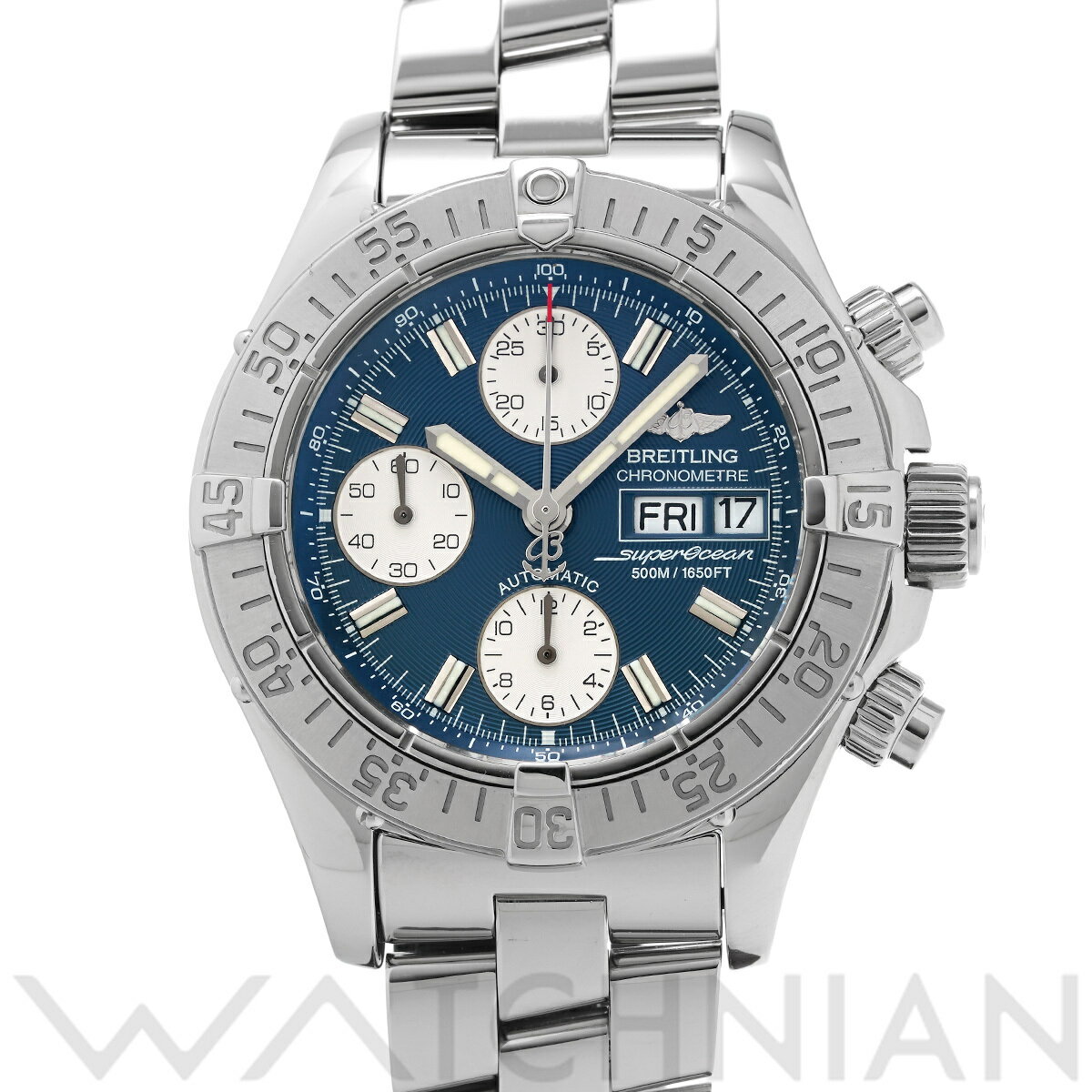【ローン60回払い無金利】【中古】 ブライトリング BREITLING クロノ スーパーオーシャン  ...