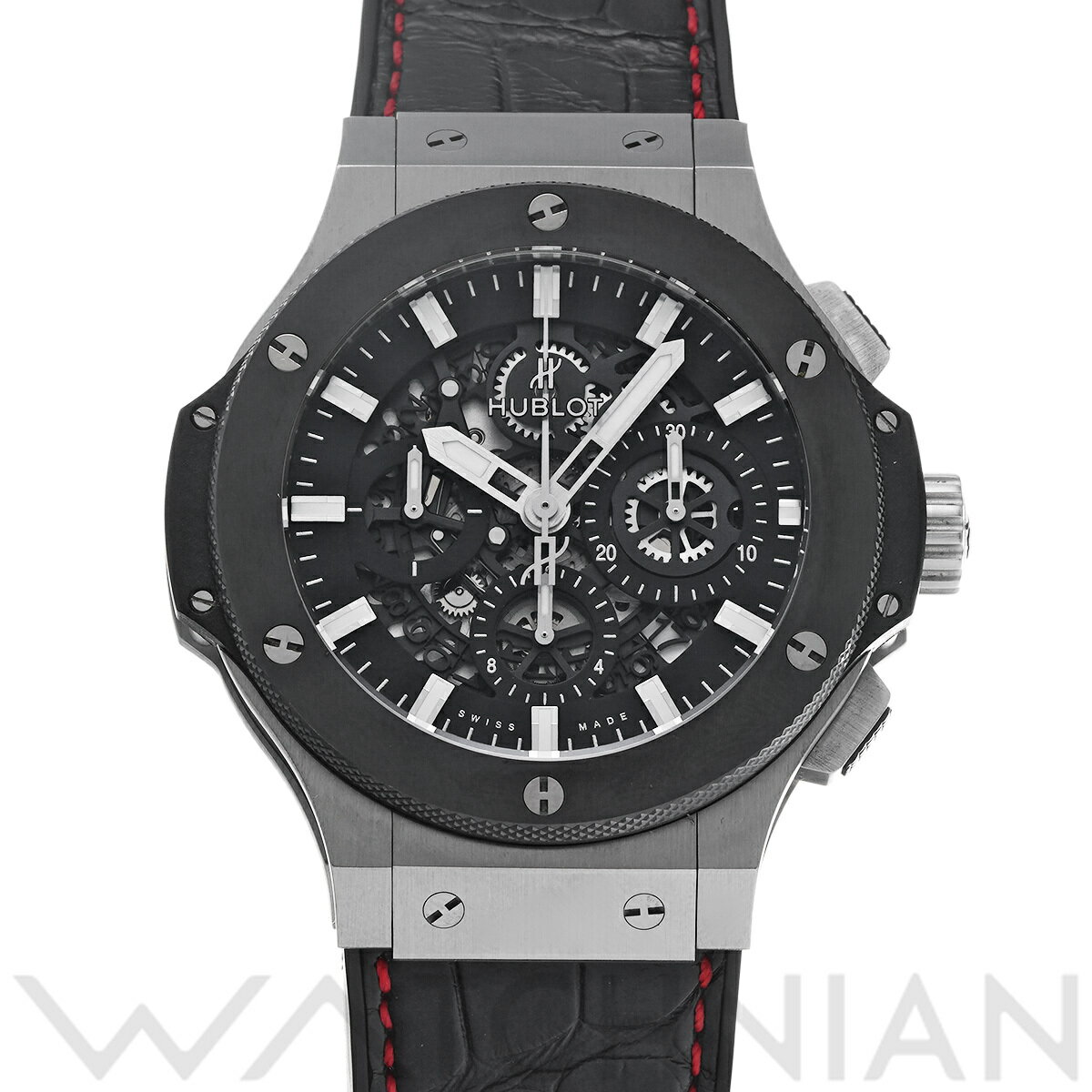 【4種選べるクーポン】【ローン60回払い無金利】【中古】 ウブロ HUBLOT ビッグバン アエロバ ...