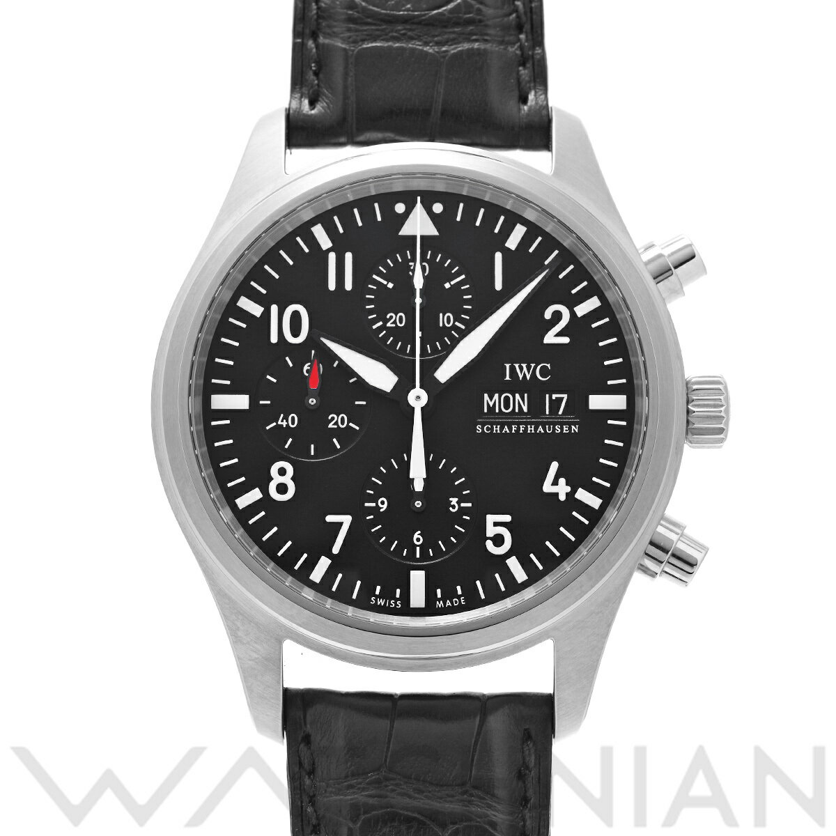 【ローン60回払い無金利】【中古】 インターナショナルウォッチカンパニー IWC パイロットウォッチ ...