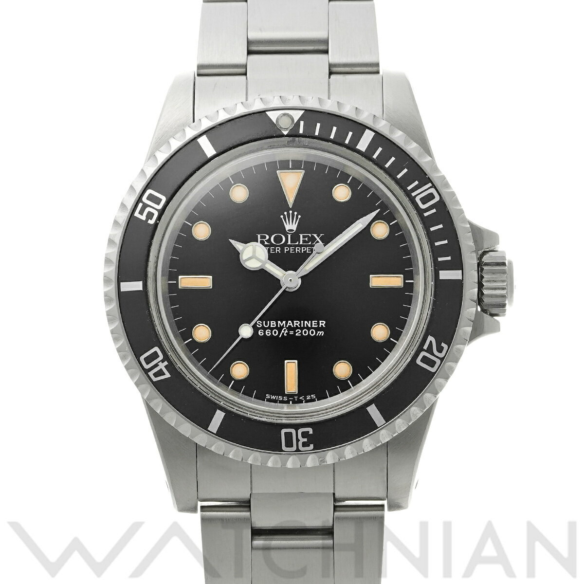 【4種選べるクーポン＆P2倍 5/20】【ローン60回払い無金利】【中古】 ロレックス ROLEX サブマリーナ 5513 R番(1988年頃製造) ブラック メンズ 腕時計 ロレックス 時計 高級腕時計 ブランド