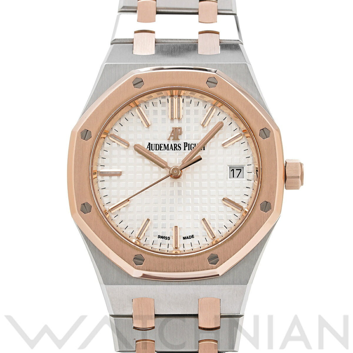 【4種選べるクーポン＆P2倍 5/15】【ローン60回払い無金利】【中古】 オーデマ ピゲ AUDEMARS PIGUET ロイヤルオーク 77350SR.OO.1261SR.01 シルバー レディース 腕時計 オーデマ ピゲ 時計 高級腕時計 ブランド