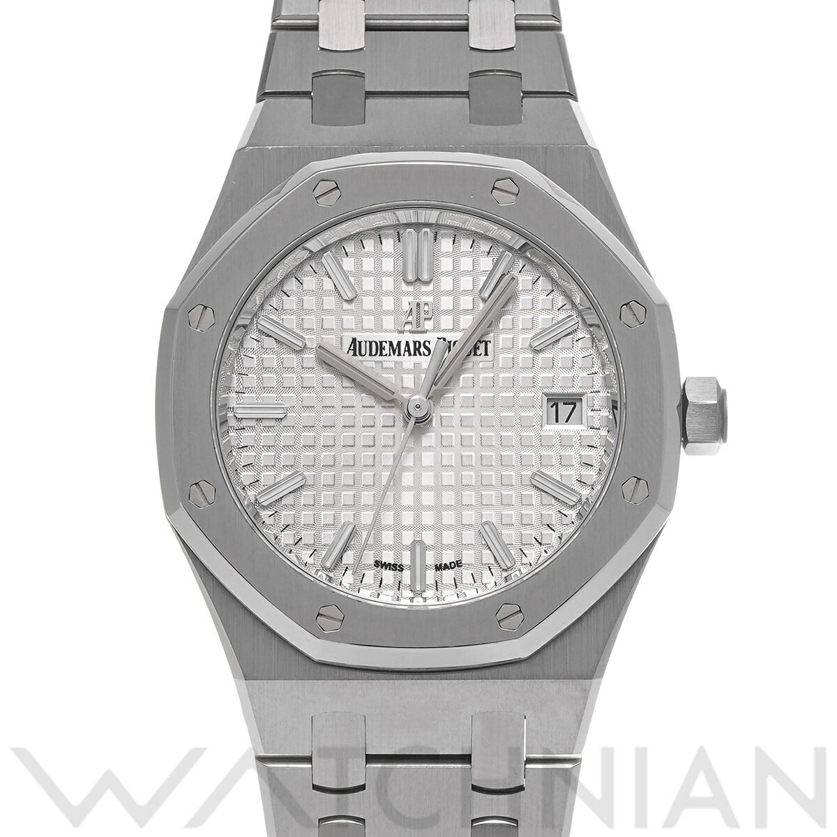 【4種選べるクーポン】【ローン60回払い無金利】【中古】 オーデマ ピゲ AUDEMARS PIGUET ロイヤルオーク オートマティック 77350ST.OO.1261ST.01 シルバー レディース 腕時計 オーデマ ピゲ 時計 高級腕時計 ブランド