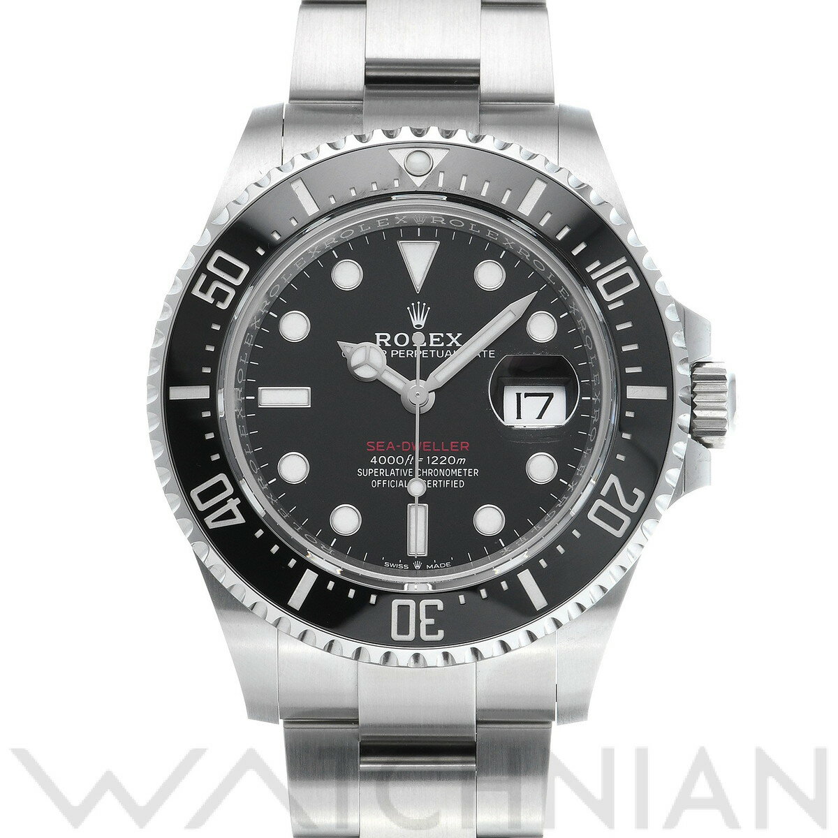 【4種選べるクーポン＆P2倍 5/20】【ローン60回払い無金利】【中古】 ロレックス ROLEX シードゥエラー 126600 ランダムシリアル ブラック メンズ 腕時計 ロレックス 時計 高級腕時計 ブランド