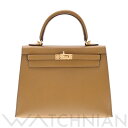 【〜5/3 最大3万円クーポン】エルメス HERMES ケリー25 外縫い プシエール タデラクト レディース 2WAYバッグ エルメス バッグ バック ブラン...