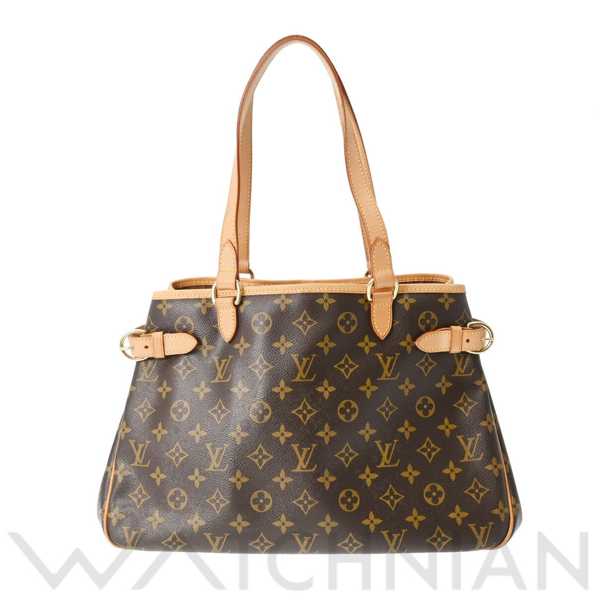 【4種選べるクーポン】【ローン60回払い無金利】【中古】 ルイ ヴィトン LOUIS VUITTON モノグラム バティニョール オリゾンタル ブラウン M51154 モノグラムキャンバス レディース トートバッグ ヴィトンバッグ バック ブランド