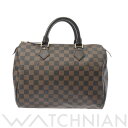 【4種選べるクーポン＆P2倍 5/5,6】【ローン60回払い無金利】【中古】 ルイ ヴィトン LOUIS VUITTON ダミエ スピーディ 30 ブラウン N41531 ダミエキャンバス レディース ハンドバッグ ヴィトンバッグ バック ブランド