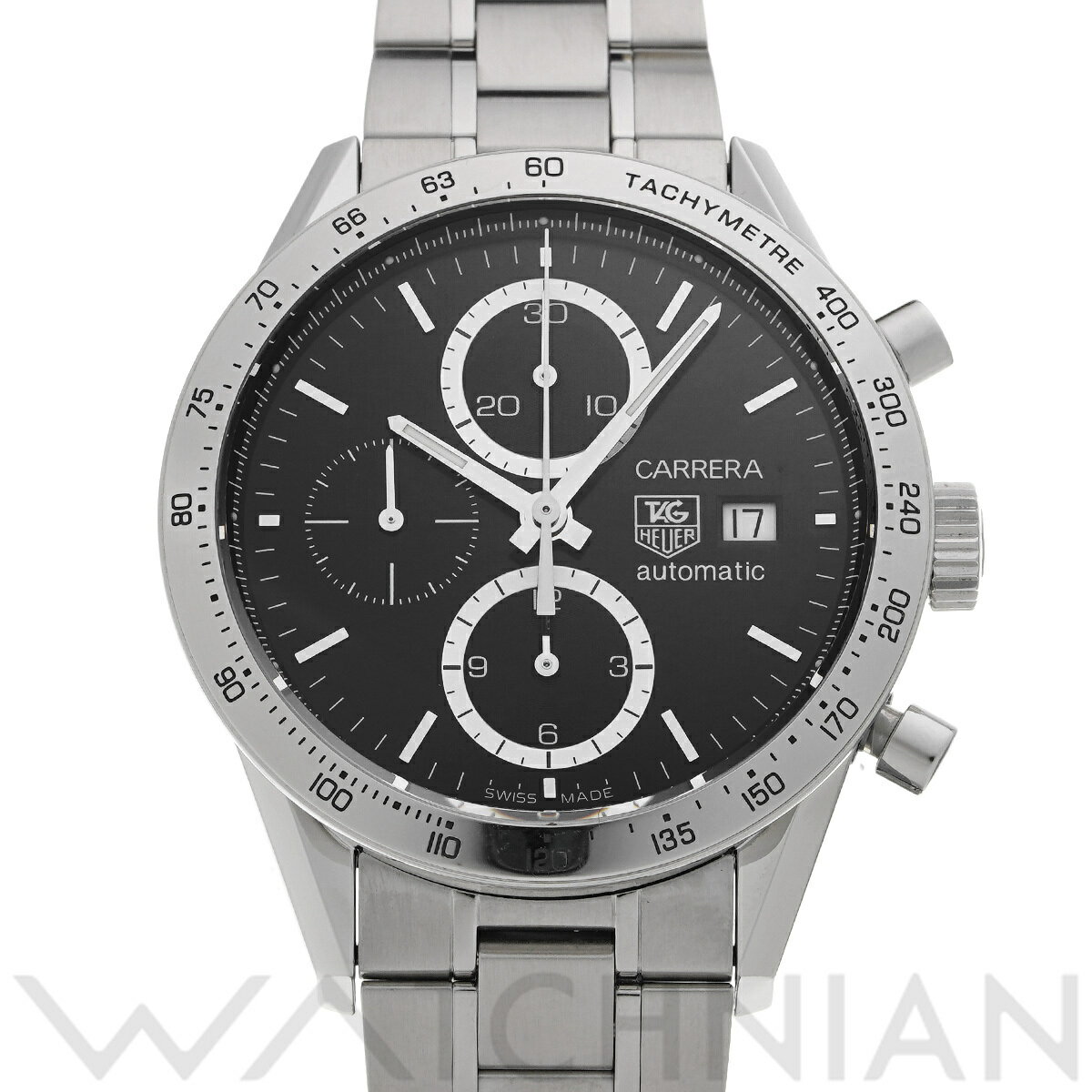 【ローン60回払い無金利】【中古】 タグ ホイヤー TAG HEUER カレラ キャリバー16 クロ ...