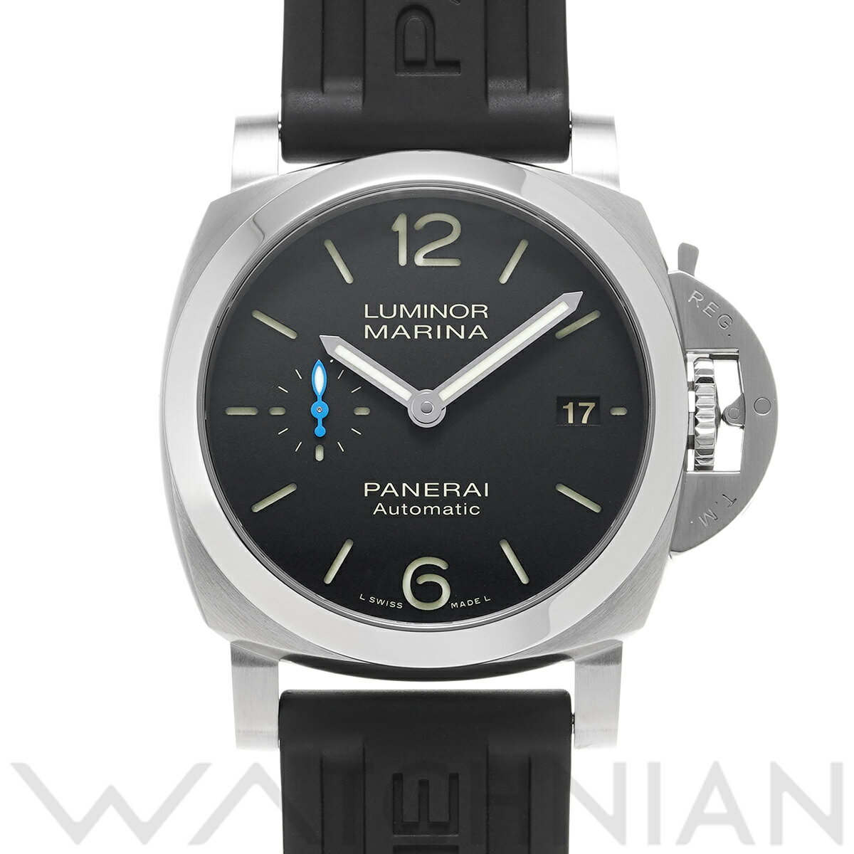 【ローン60回払い無金利】【中古】 パネライ PANERAI ルミノール クアランタ PAM01372 Y番(2022年製造) ブラック メンズ 腕時計 パネライ 時計 高級腕時計 ブランド