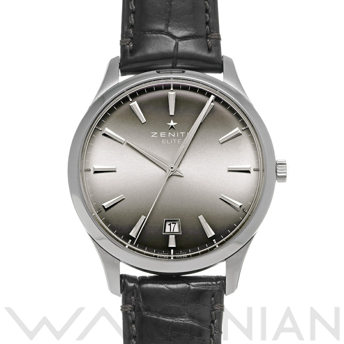 【4種選べるクーポン＆P2倍 4/20】【ローン60回払い無金利】【中古】 ゼニス ZENITH エリート キャプテン セントラル セコンド 03.2020.670/22.C498 グレー メンズ 腕時計 ゼニス 時計 高級腕時計 ブランドのサムネイル