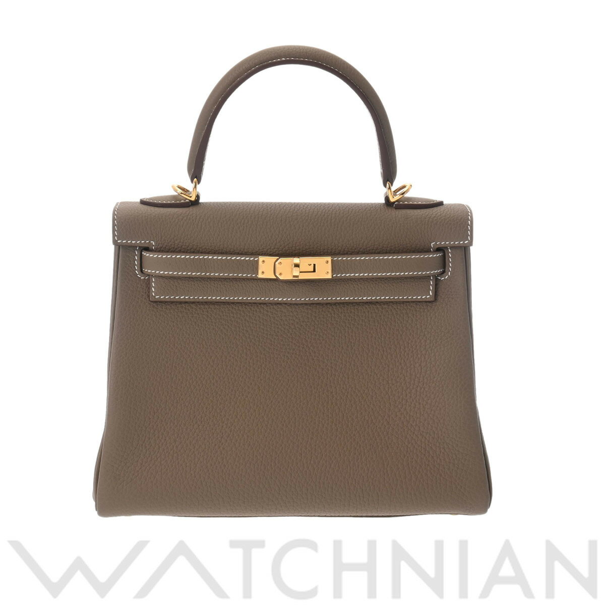【ローン48回払い無金利】【新品】 エルメス HERMES ケリー 25 内縫い 2WAY エトゥープ/ゴールド金具 トゴ レディース ハンドバッグ エルメス バッグ バック ブランドのサムネイル