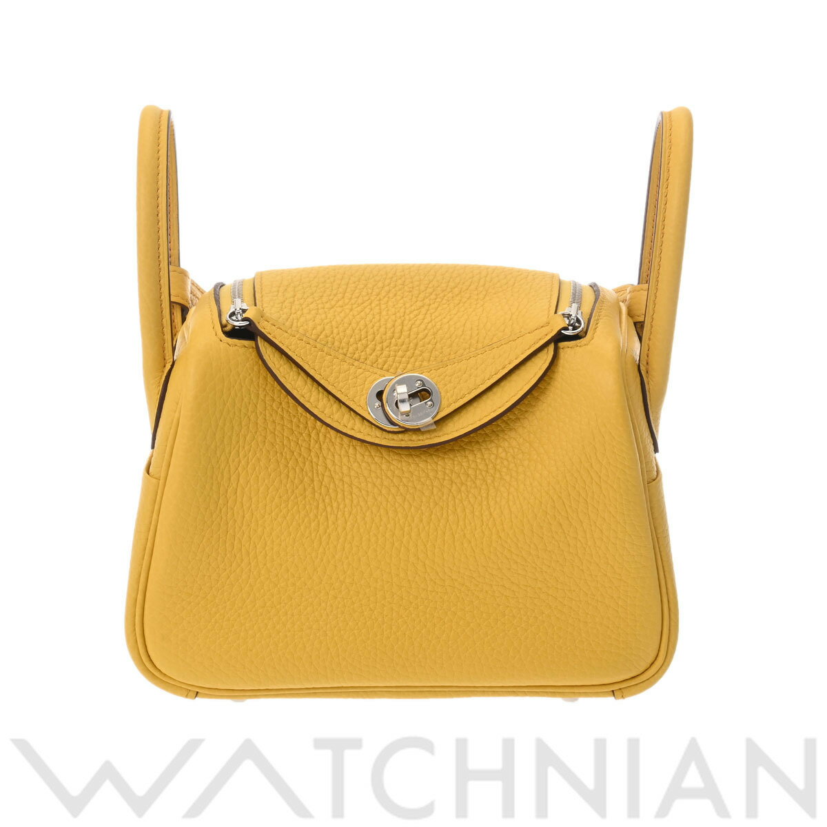 【ローン48回払い無金利】【新品】 エルメス HERMES リンディ ミニ 2WAY ジョーヌアンブル/パラジウム金具 トリヨンクレマンス レディース ショルダーバッグ エルメス ショルダーバッグ バック ブランドのサムネイル