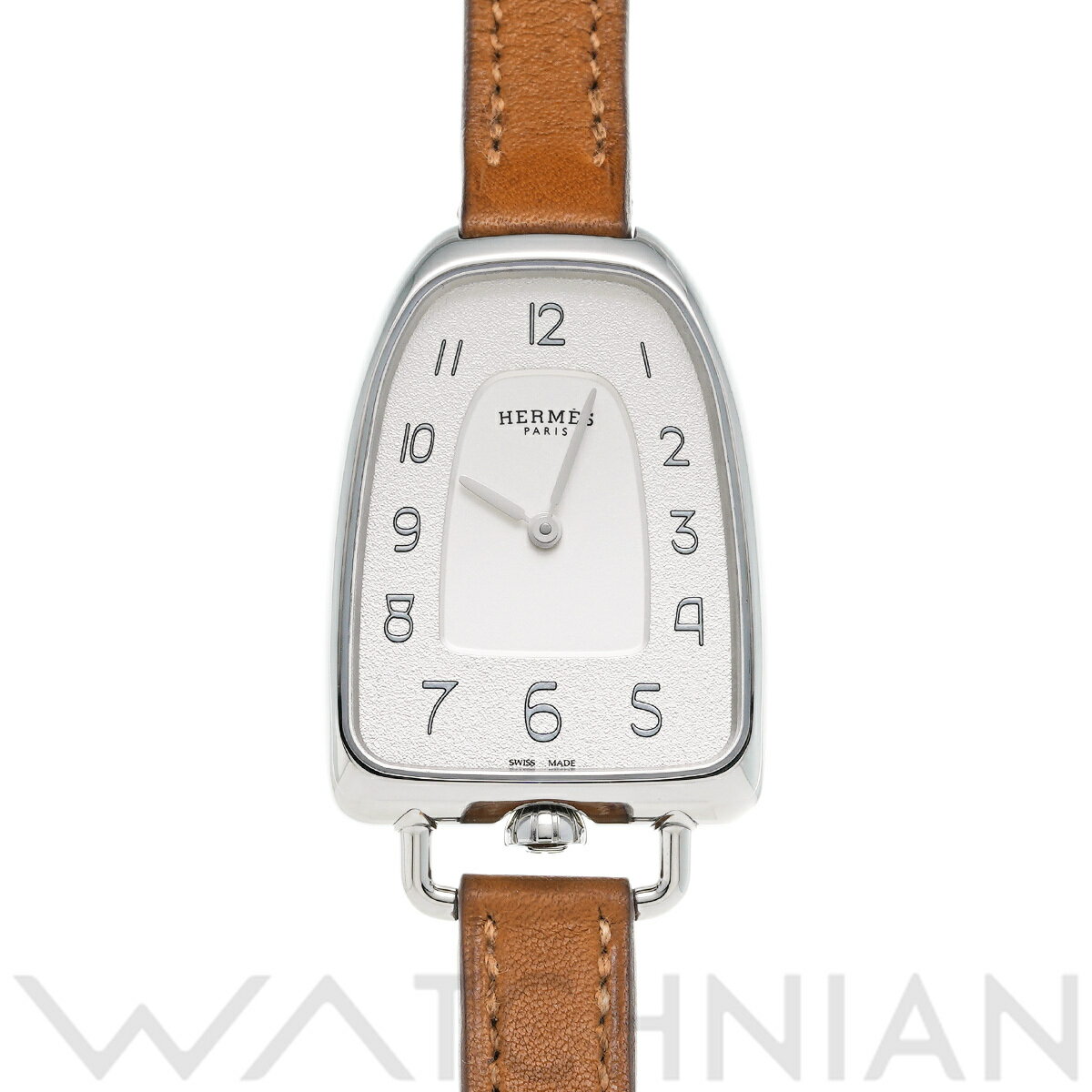 【〜11/26 最大2万円クーポン】エルメス HERMES ギャロップ ドゥ エルメスGM GA1.210 シルバー レディース 腕時計 エルメス 時計 高級腕時計 ブランド 【ローン60回払い無金利】【中古】のサムネイル