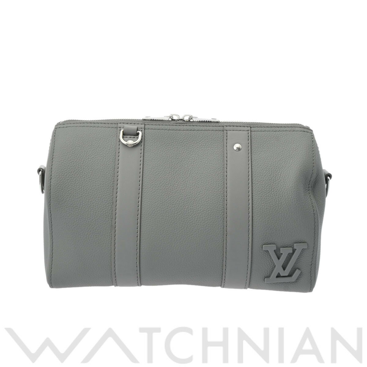 【最大2万円クーポン】】【ローン60回払い無金利】【中古】 ルイ ヴィトン LOUIS VUITTON LVアエログラム シティキーポル グリ M59328 トリヨンレザー ユニセックス ショルダーバッグ ヴィトンバッグ バック ブランドのサムネイル