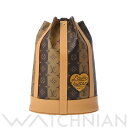 【4種選べるクーポン＆P2倍 5/5,6】【ローン60回払い無金利】【中古】 ルイ ヴィトン LOUIS VUITTON モノグラム NIGO ランドネ メッセンジャー ブラウン M45968 モノグラムストライプキャンバス メンズ ショルダーバッグ ヴィトンバッグ バック ブランド