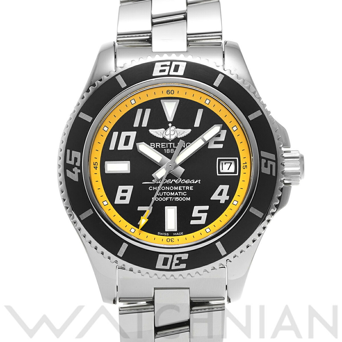 【ローン60回払い無金利】【中古】 ブライトリング BREITLING スーパーオーシャン 42 A ...