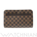 【4種選べるクーポン＆P2倍 5/5,6】【ローン60回払い無金利】【中古】 ルイ ヴィトン LOUIS VUITTON ダミエ サンルイ ブラウン N51993 ダミエキャンバス レディース セカンドバッグ ヴィトンバッグ バック ブランド