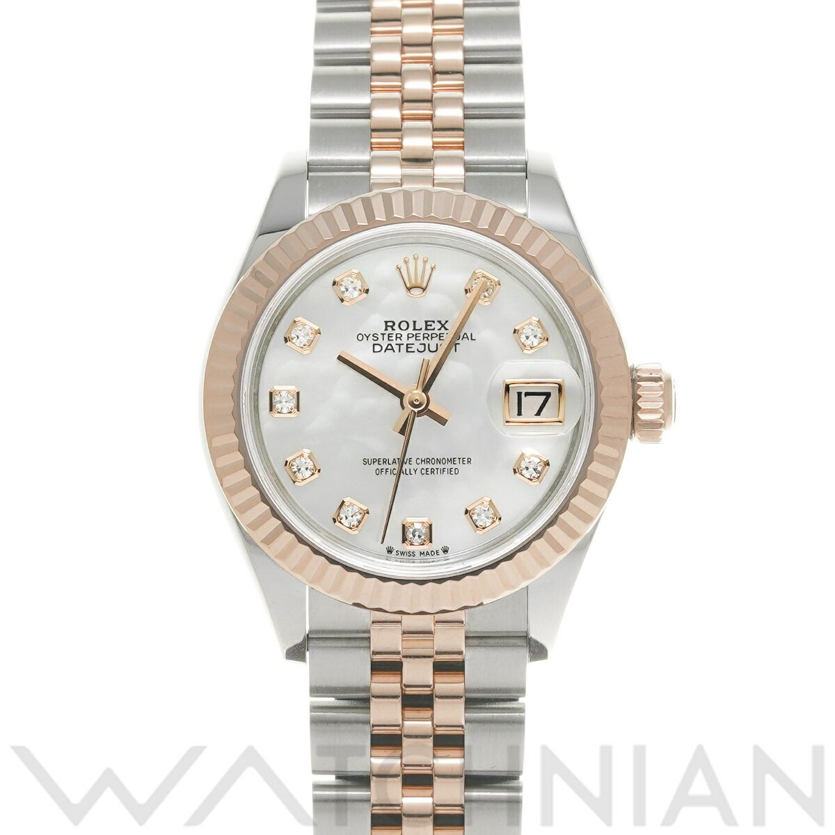 【4種選べるクーポン】【ローン60回払い無金利】【中古】 ロレックス ROLEX レディ デイトジャスト 28 279171NG ランダムシリアル ホワイトシェル/ダイヤモンド レディース 腕時計 ロレックス 時計 高級腕時計 ブランドのサムネイル