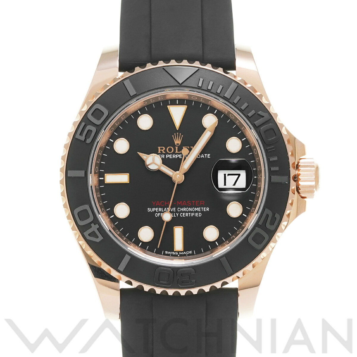 【全品ポイント2倍 5/30】【ローン60回払い無金利】【中古】 ロレックス ROLEX ヨットマスター 40 116655 ランダムシリアル ブラック メンズ 腕時計 ロレックス 時計 高級腕時計 ブランド