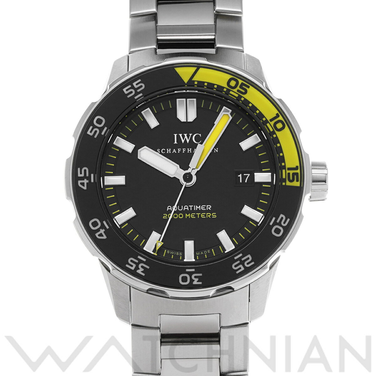  インターナショナルウォッチカンパニー IWC アクアタイマー オートマティック 2000 IW356801 ブラック メンズ 腕時計 インターナショナルウォッチカンパニー 時計 高級腕時計 ブランド