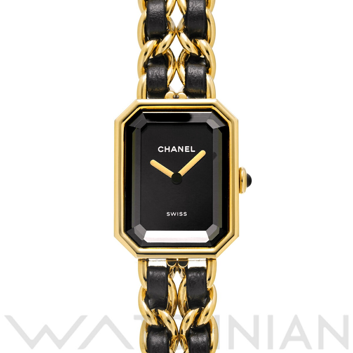 【6種選べるクーポン＆P2倍 7/10】【ローン60回払い無金利】【中古】 シャネル CHANEL プルミエール オリジナル エディション H6951 ブラックラッカー レディース 腕時計 シャネル 時計 高級腕時計 ブランドのサムネイル