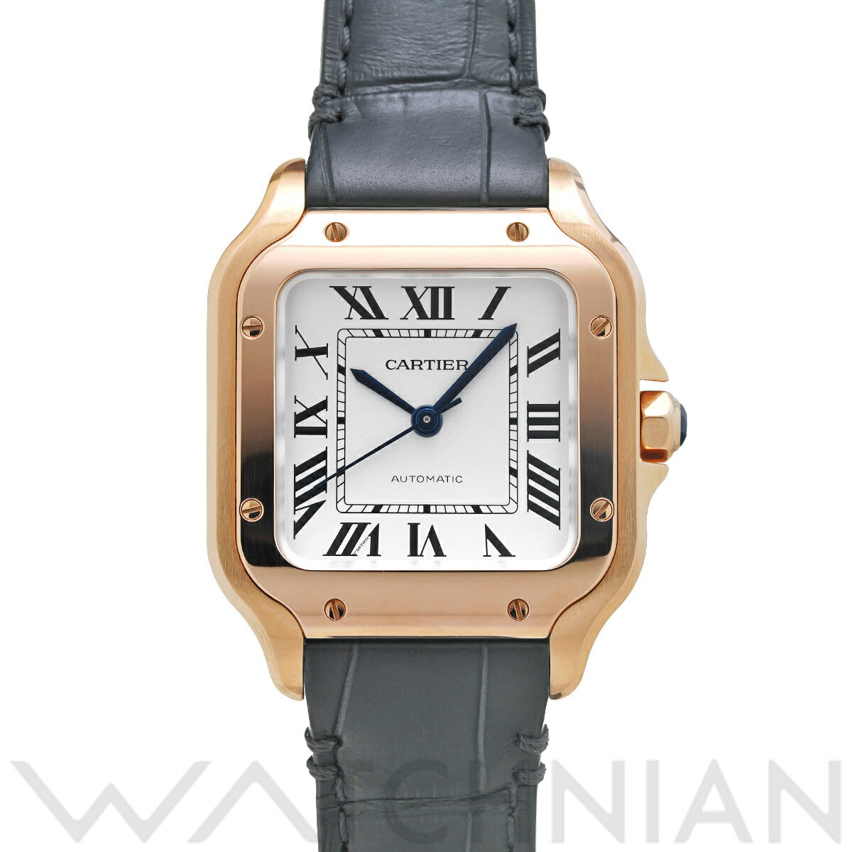 【ローン60回払い無金利】【中古】 カルティエ CARTIER サントス ドゥ カルティエ MM WGSA0028 シルバー ユニセックス 腕時計 カルティエ 時計 高級腕時計 ブランド