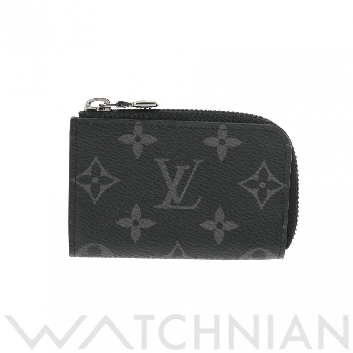 【4種選べるクーポン＆P2倍 5/20】【ローン60回払い無金利】【中古】 ルイ ヴィトン LOUIS VUITTON モノグラムエクリプス ポルトモネジュール ブラック/グレー M63536 モノグラム・エクリプス・キャンバス メンズ コインケース ルイ ヴィトン 財布 ブランド