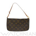 【4種選べるクーポン＆P2倍 5/5,6】【ローン60回払い無金利】【中古】 ルイ ヴィトン LOUIS VUITTON モノグラム ポシェット アクセソワール ブラウン M51980 モノグラムキャンバス レディース ポーチ ルイ ヴィトン