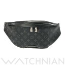 【ローン60回払い無金利】【中古】 ルイ ヴィトン LOUIS VUITTON モノグラムエクリプス ディスカバリー バムバッグ 黒/グレー M44336 モノグラムキャンバス メンズ ボディバッグ ヴィトンバッグ バック ブランド