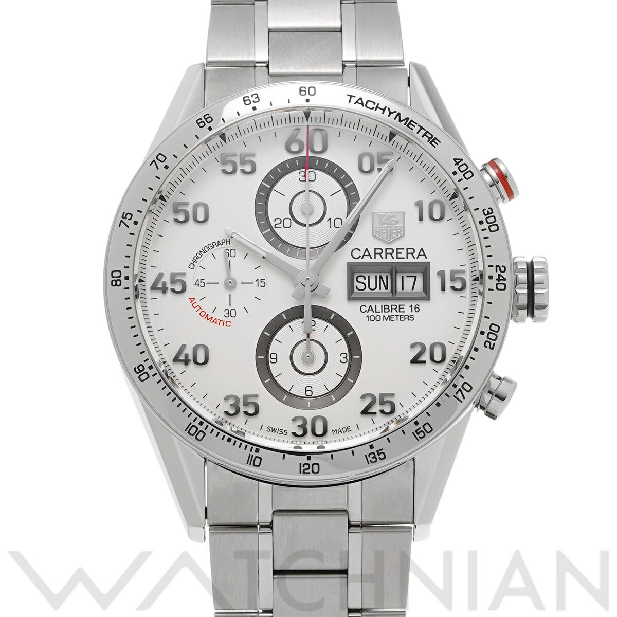 【ローン60回払い無金利】【中古】 タグ ホイヤー TAG HEUER カレラ キャリバー16 クロ ...