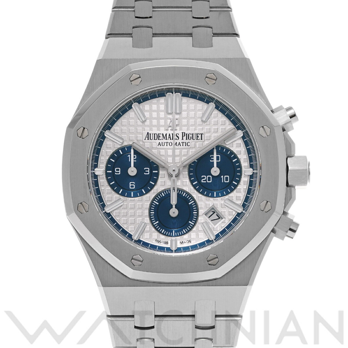 【4種選べるクーポン＆P2倍 5/15】【ローン60回払い無金利】【中古】 オーデマ ピゲ AUDEMARS PIGUET ロイヤルオーク クロノグラフ 26315ST.OO.1256ST.01 シルバー/ブルー ユニセックス 腕時計 オーデマ ピゲ 時計 高級腕時計 ブランド