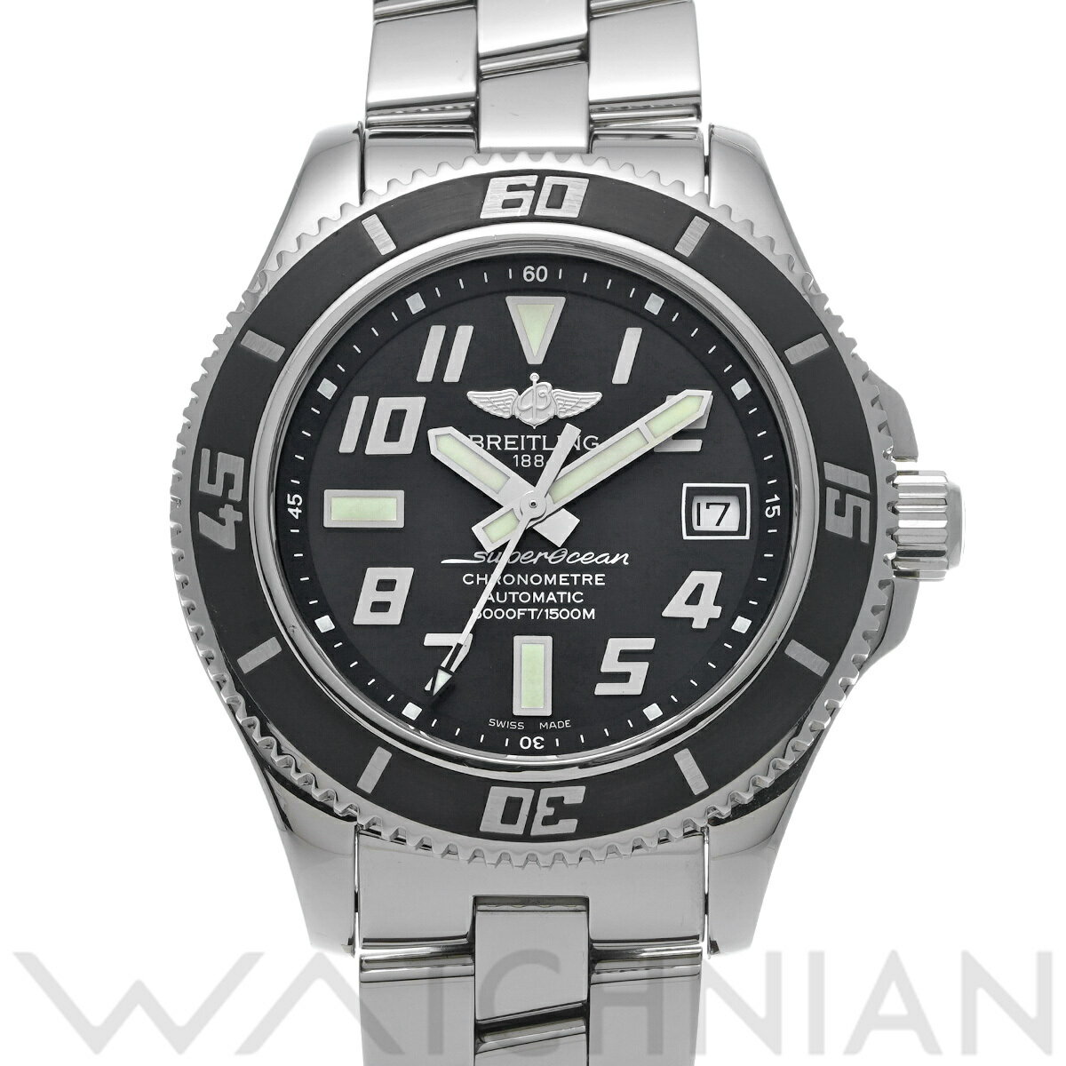 【ローン60回払い無金利】【中古】 ブライトリング BREITLING スーパーオーシャン 42 A ...