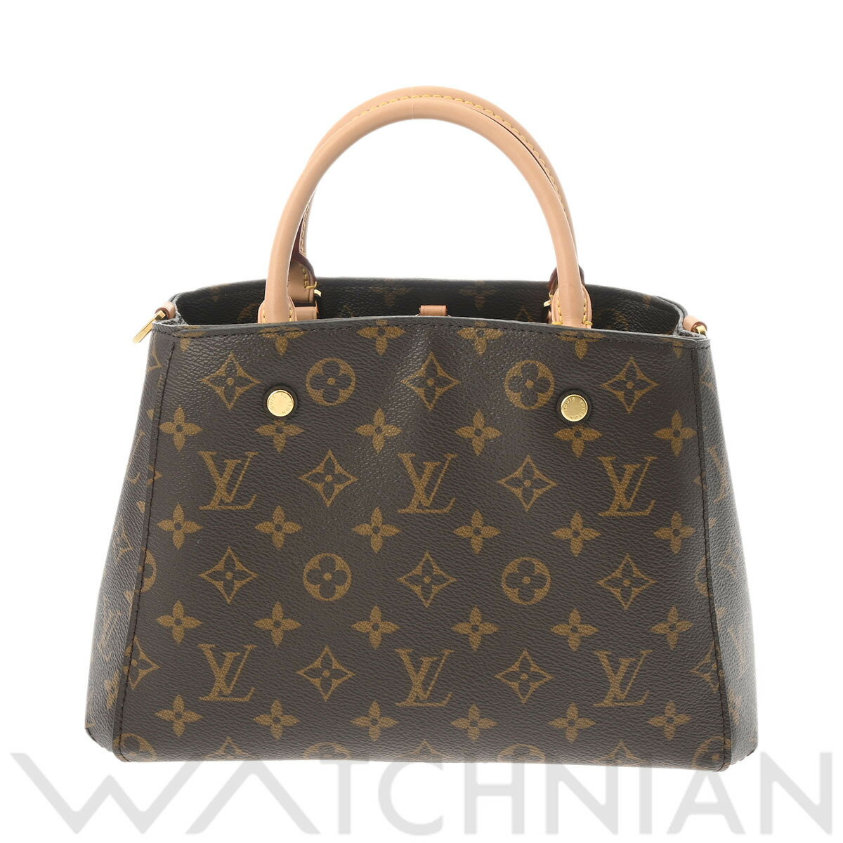 【4種選べるクーポン】【ローン60回払い無金利】【中古】 ルイ ヴィトン LOUIS VUITTON モノグラム モンテーニュ BB 2WAY ブラウン M41055 モノグラムキャンバス レディース ハンドバッグ ヴィトンバッグ バック ブランド