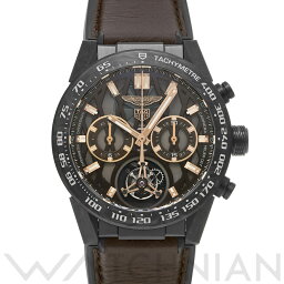 【ローン60回払い無金利】【中古】 タグ ホイヤー TAG HEUER カレラ キャリバーホイヤー02T クロノグラフ アストンマーティン スペシャルエディション CAR5A8E.FT6181 ブラウン メンズ 腕時計 タグ ホイヤー 時計 高級腕時計 ブランド