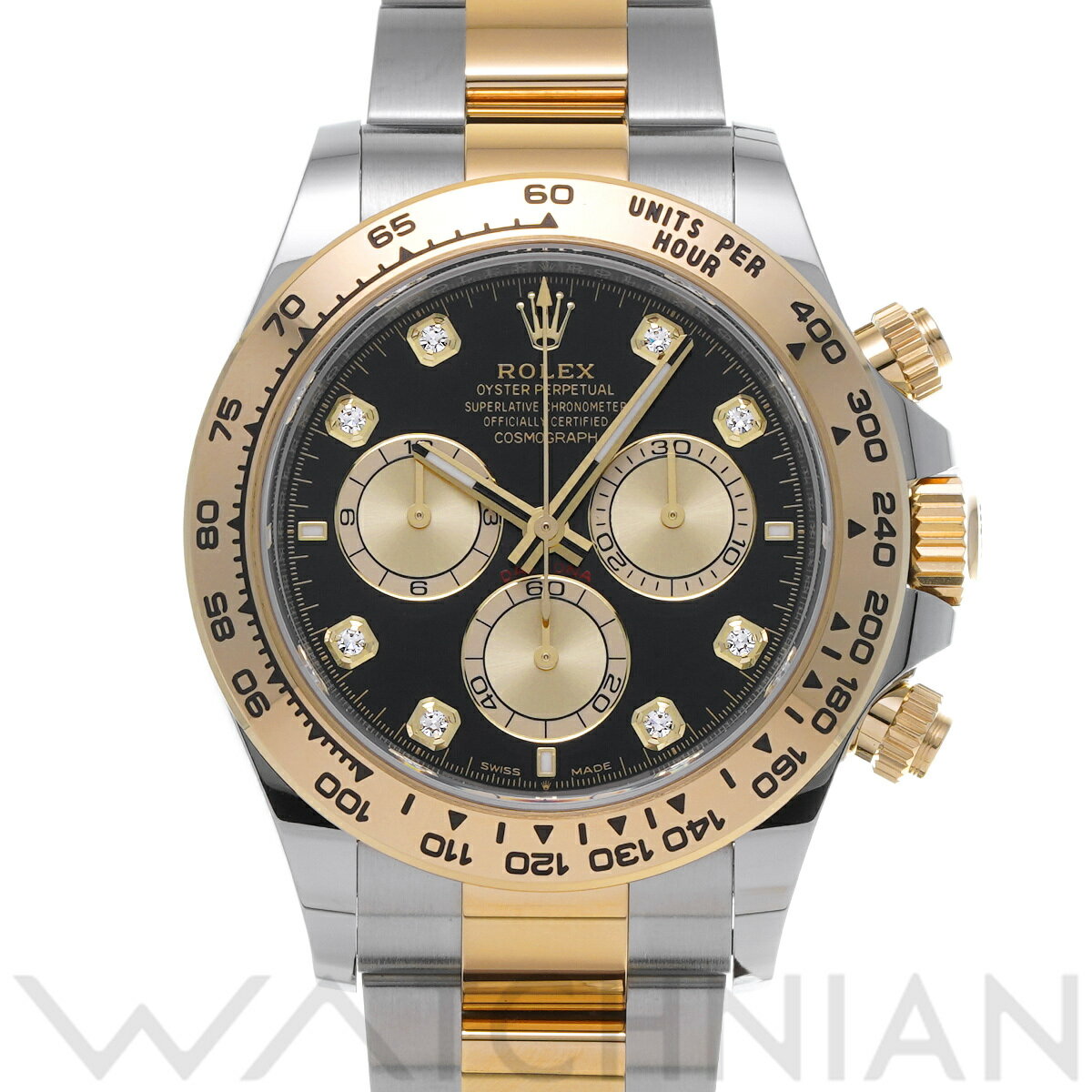 【4種選べるクーポン】【ローン60回払い無金利】【中古】 ロレックス ROLEX コスモグラフ デイトナ 126503G ランダムシリアル ブラック/ダイヤモンド メンズ 腕時計 ロレックス 時計 高級腕時計 ブランド