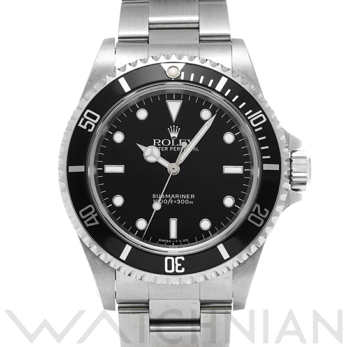 【ローン60回払い無金利】【中古】 ロレックス ROLEX サブマリーナ 14060 T番(1996年頃製造) ブラック メンズ 腕時計 ロレックス 時計 高級腕時計 ブランド