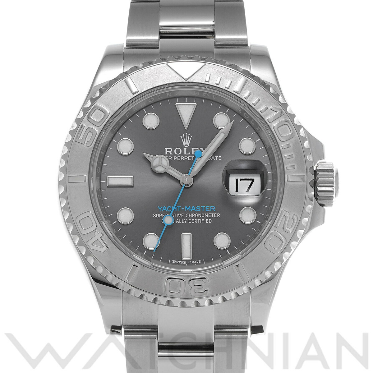 【4種選べるクーポン＆P2倍 5/15】【ローン60回払い無金利】【中古】 ロレックス ROLEX ヨットマスター 40 116622 ランダムシリアル ダークロジウム メンズ 腕時計 ロレックス 時計 高級腕時計 ブランド