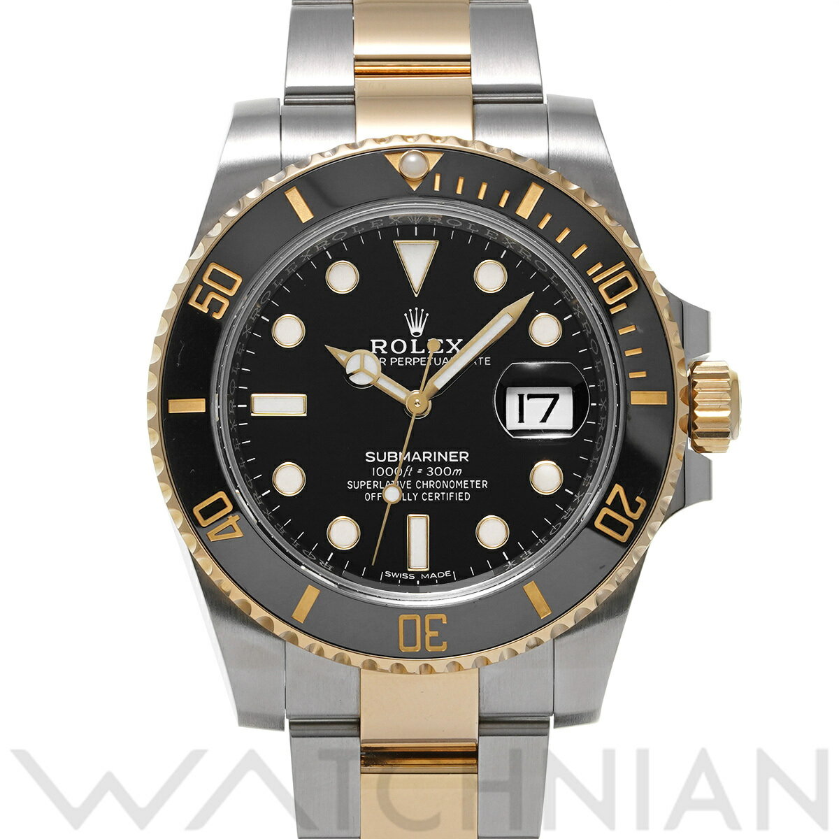 【5種選べるクーポン】【ローン60回払い無金利】【中古】 ロレックス ROLEX サブマリーナ デイト 116613LN ランダムシリアル ブラック メンズ 腕時計 ロレックス 時計 高級腕時計 ブランド