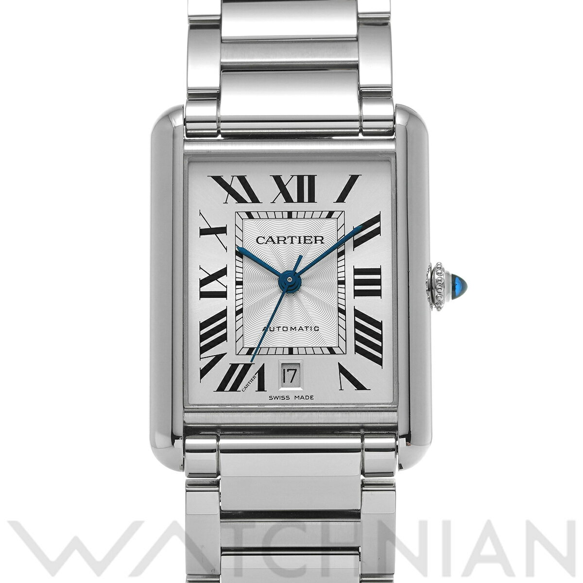 【ローン60回払い無金利】【中古】 カルティエ CARTIER タンク マスト XL WSTA0053 シルバー メンズ 腕時計 カルティエ 時計 高級腕時計 ブランド
