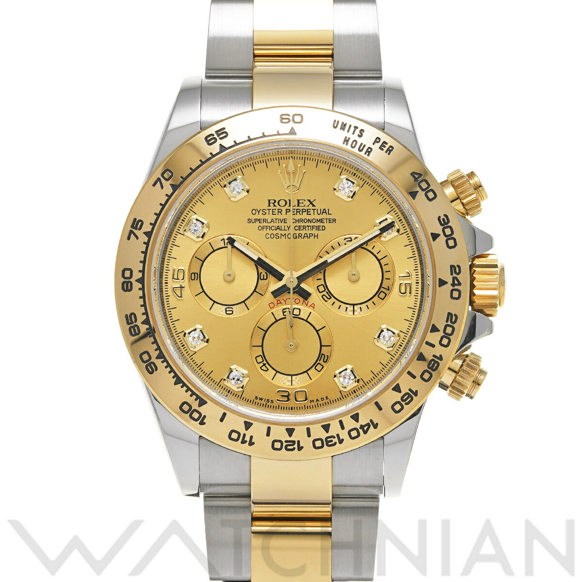 【4種選べるクーポン＆P2倍 5/15】【ローン60回払い無金利】【中古】 ロレックス ROLEX コスモグラフ デイトナ 116503G ランダムシリアル シャンパン/ダイヤモンド メンズ 腕時計 ロレックス 時計 高級腕時計 ブランド