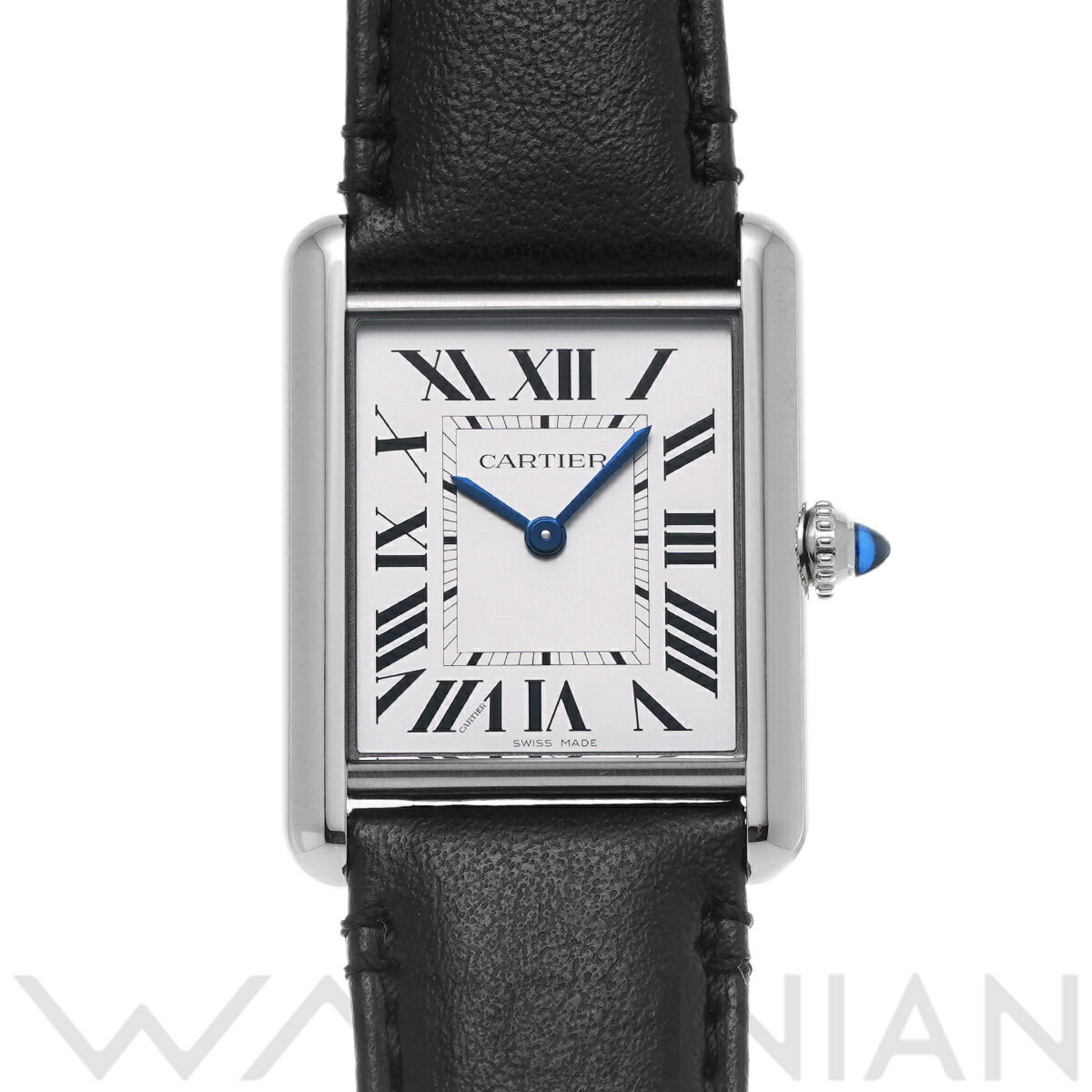 【4種選べるクーポン】【ローン60回払い無金利】【中古】 カルティエ CARTIER タンク マスト LM WSTA0059 シルバー ユニセックス 腕時計 カルティエ 時計 高級腕時計 ブランド