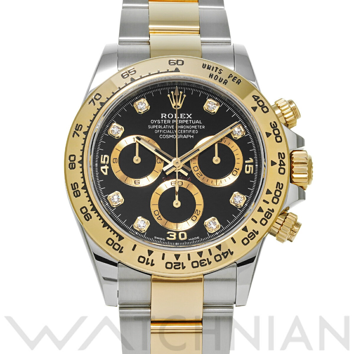 【ローン60回払い無金利】【中古】 ロレックス ROLEX コスモグラフ デイトナ 116503G ランダムシリアル ブラック/ダイヤモンド メンズ 腕時計 ロレックス 時計 高級腕時計 ブランド