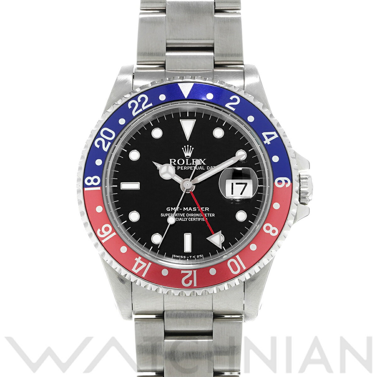 【4種選べるクーポン＆P2倍 5/15】【ローン60回払い無金利】【中古】 ロレックス ROLEX GMTマスター 16700 S番(1993年頃製造) ブラック メンズ 腕時計 ロレックス 時計 高級腕時計 ブランド