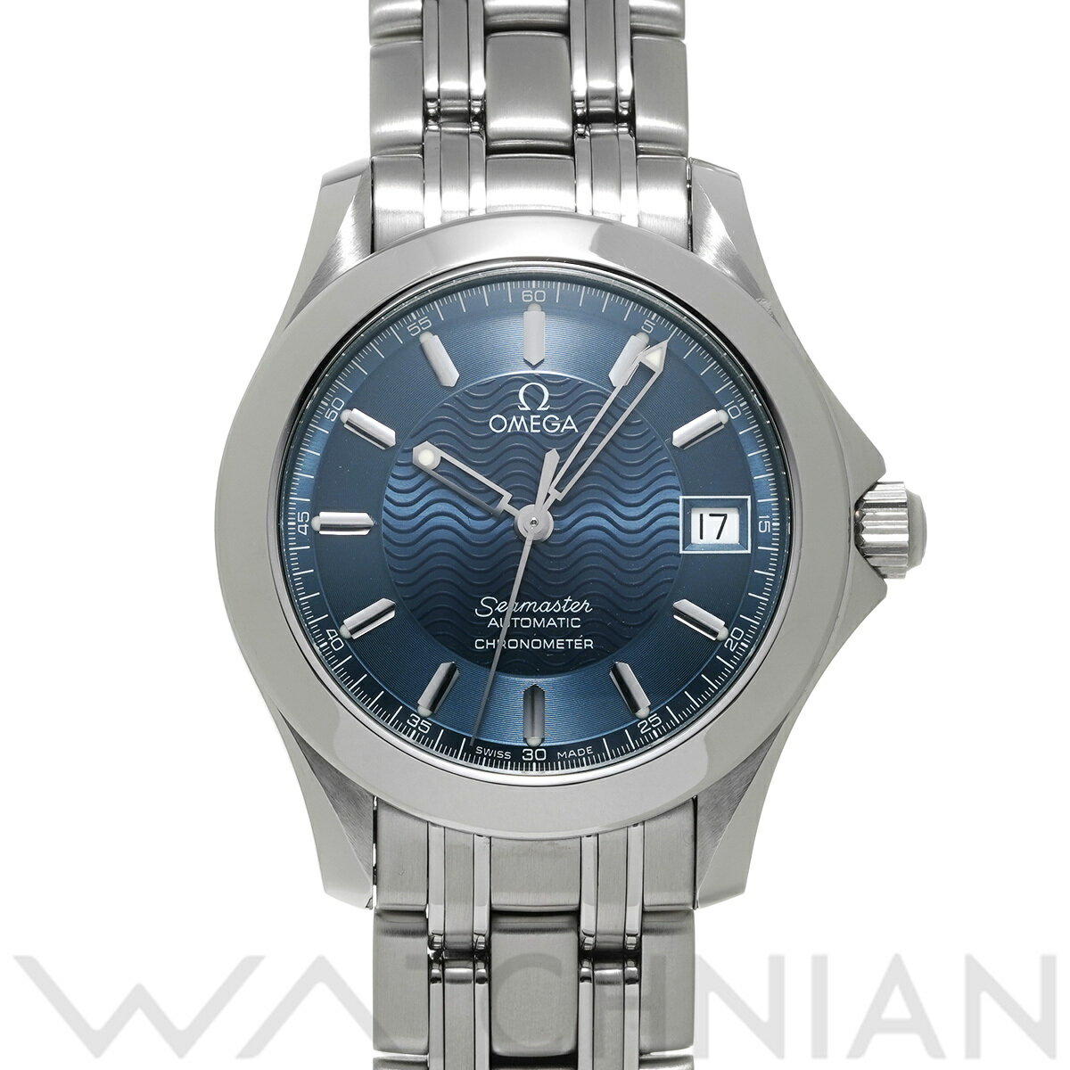 【ローン60回払い無金利】【中古】 オメガ OMEGA シーマスター 120 2501.81 ブルー メンズ 腕時計 オメガ 時計 高級腕時計 ブランド