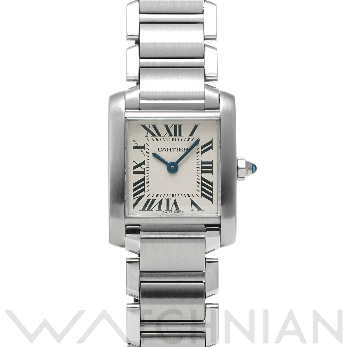 【最大2万円クーポン】【ローン60回払い無金利】【中古】 カルティエ CARTIER タンクフランセーズ SM　 W51008Q3 ホワイト レディース 腕時計 カルティエ 時計 高級腕時計 ブランドのサムネイル