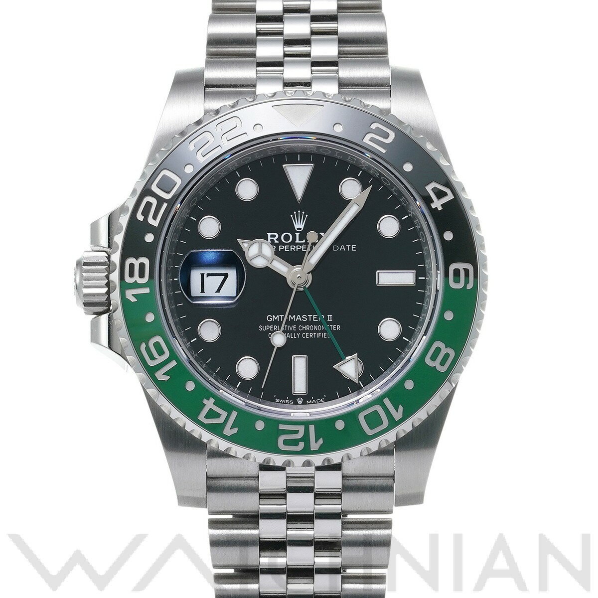 【ローン60回払い無金利】【中古】 ロレックス ROLEX GMTマスターII 126720VTNR ランダムシリアル ブラック メンズ 腕時計 ロレックス 時計 高級腕時計 ブランド