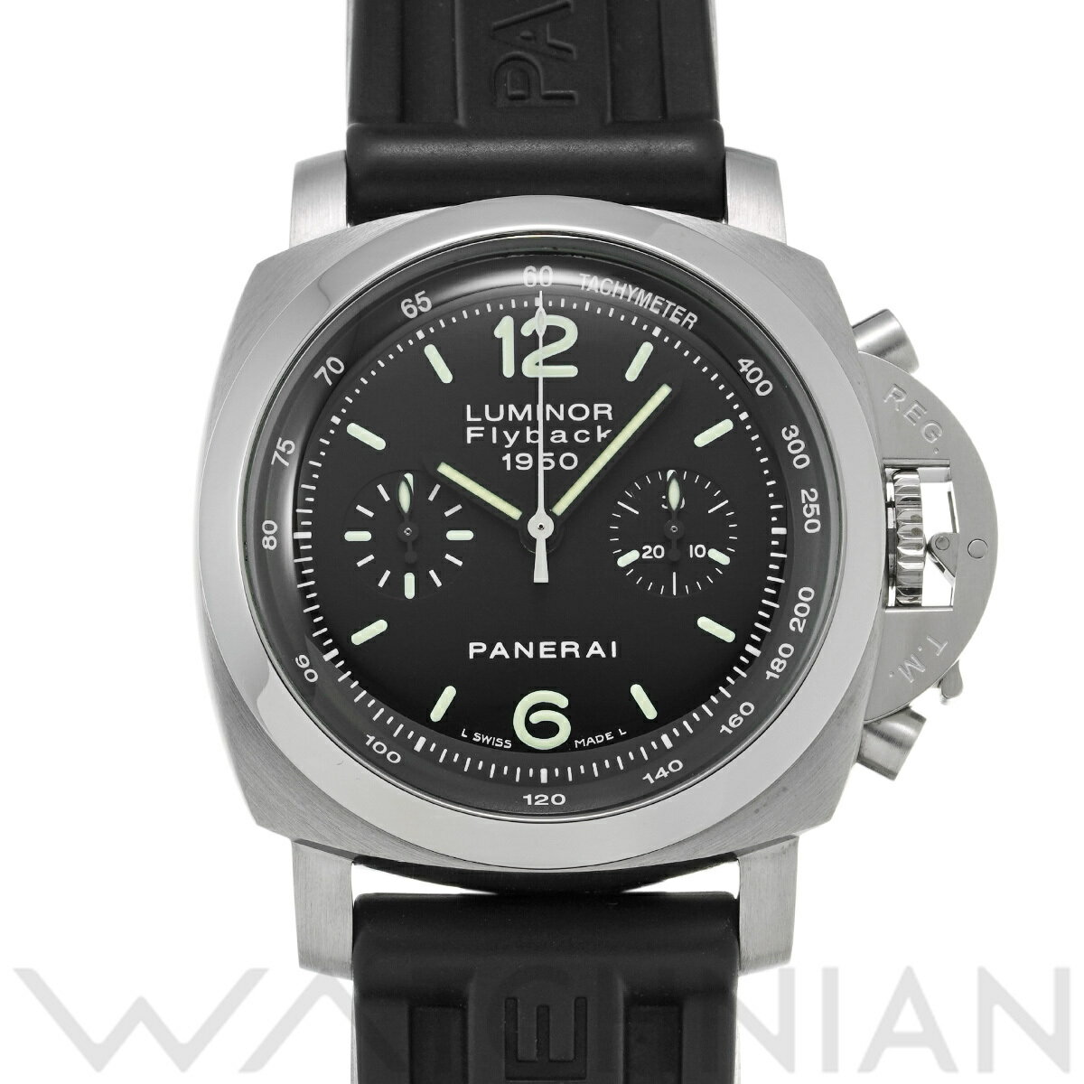 【ローン60回払い無金利】【中古】 パネライ PANERAI ルミノール 1950 クロノ フライバ ...
